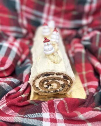 Mince Pie Yule Log